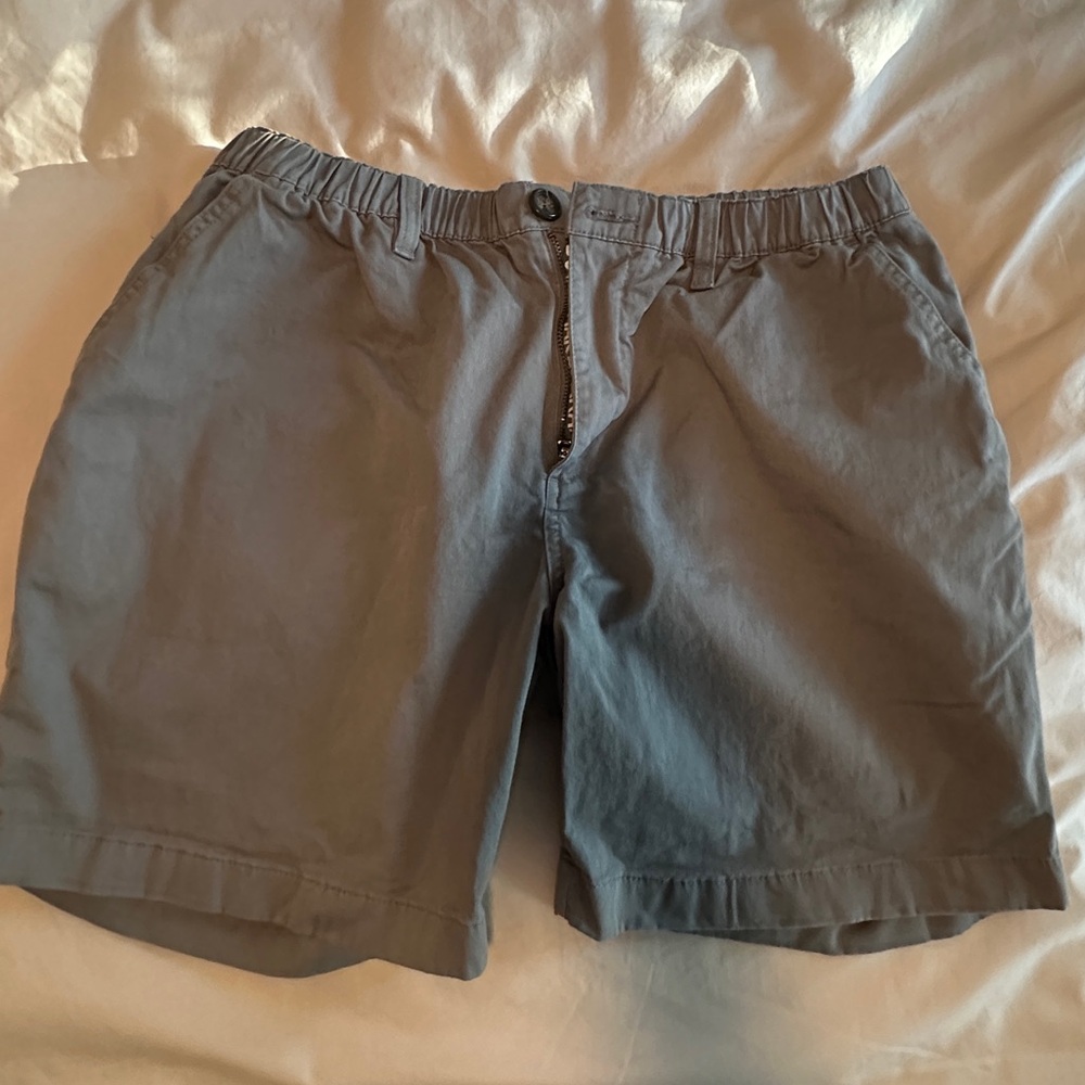 Chubbies Charcoal Gray 7 inch Stretch Khaki Shorts